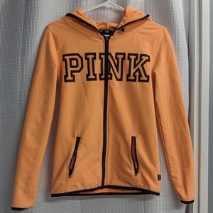 VS Pink Zip Up Hoodie